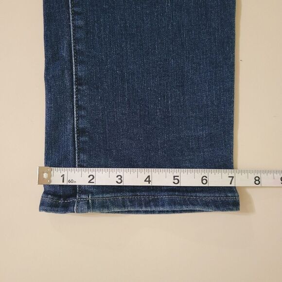 Banana Republic Women's Straight Vail Blue Denim Jeans - Picture 12 of 16